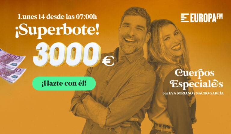 Un oyente de Cuerpos especiales podría ganar 3.000 euros este lunes en Europa FM