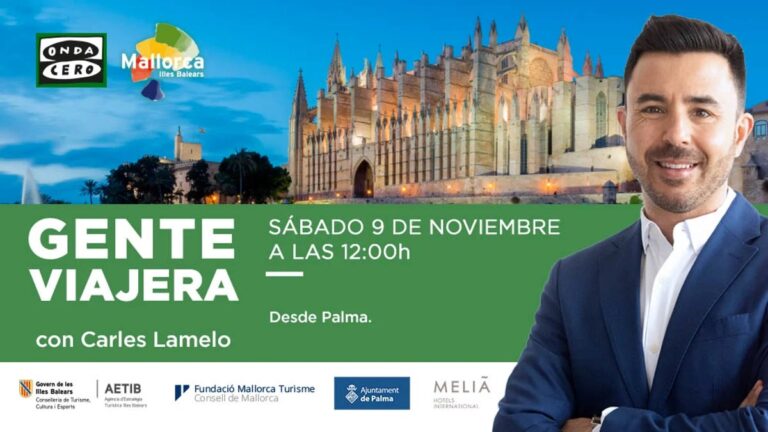 Gente viajera con Carles Lamelo llega esta semana a Palma