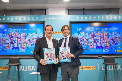 LALIGA y Panini lanzan la primera edición física de LALIGA HYPERMOTION