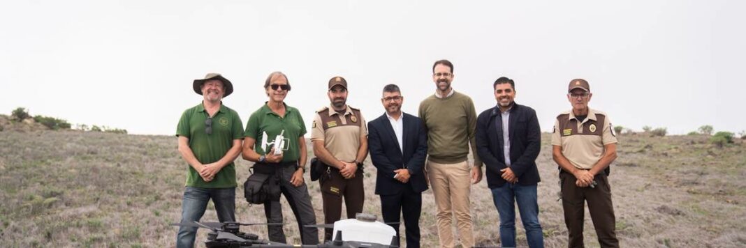 Imagen de La Gomera inicia el uso de drones para realizar siembras en terrenos destinados a la caza
