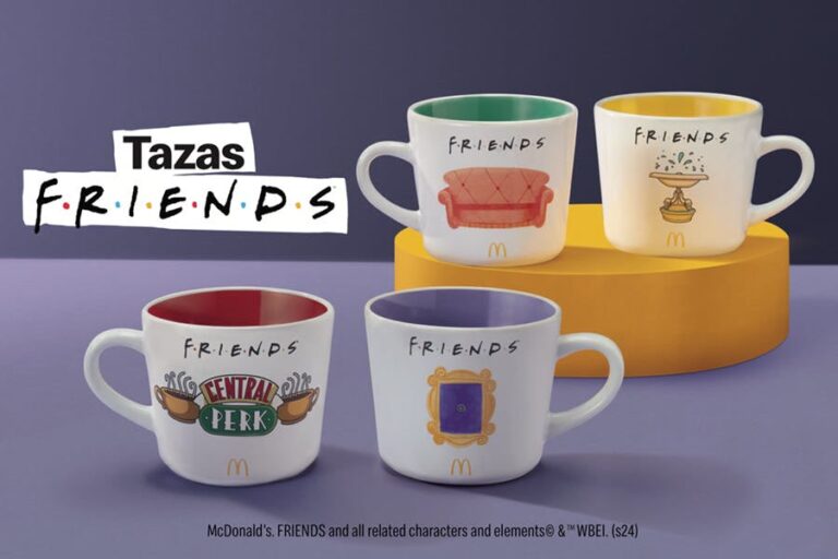 McDonald’s lanza una colección exclusiva de tazas de Friends