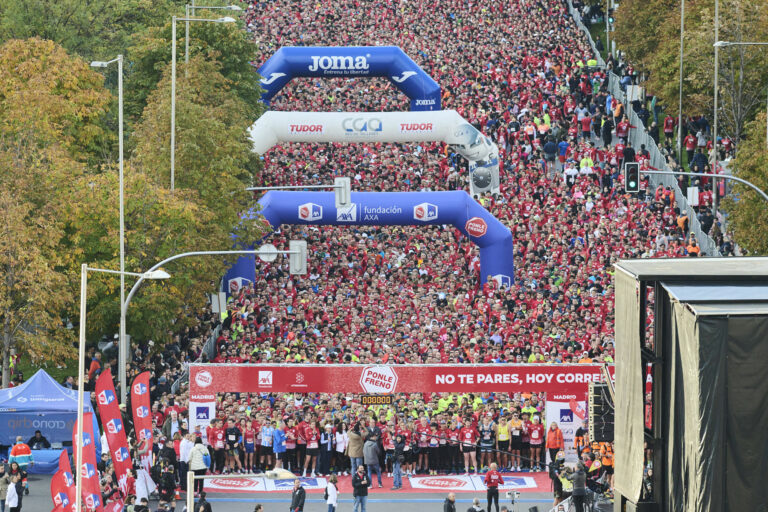 Récord de participación y recaudación en la carrera Ponle Freno en Madrid