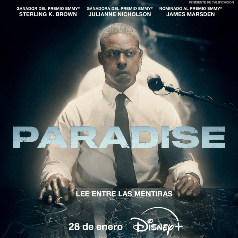 Ya están disponibles el tráiler y póster de «Paradise», la nueva serie exclusiva de Disney+ que llega el 28 de enero