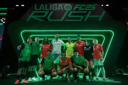 El equipo de leyendas se corona en la LALIGA EA SPORTS X FC 25 RUSH ante los streamers