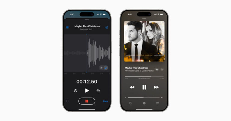 La app Notas de Voz se actualiza y añade grabaciones en capas para iPhone 16 Pro