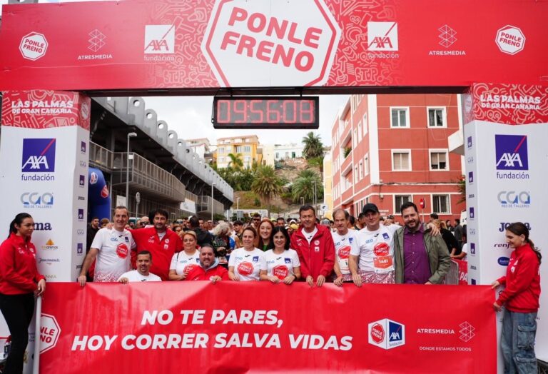 Más de 1.200 corredores celebran el cierre del Circuito de Carreras de PONLE FRENO en Las Palmas