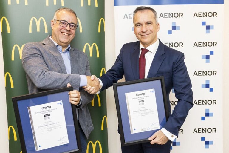 McDonald’s España logra la impactante doble certificación de Compliance Penal y Antisoborno de AENOR