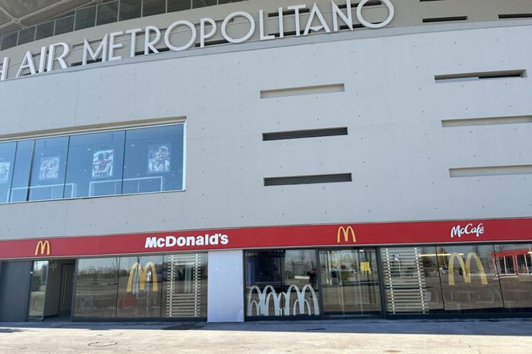 McDonald’s sorprende con su primer restaurante en un estadio de fútbol en España