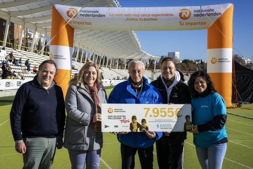Sanz en la 10ª edición de la San Silvestre Vallecana Mini