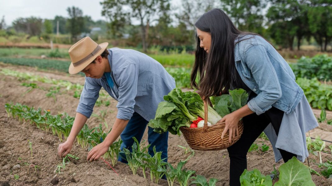 Jóvenes agricultores