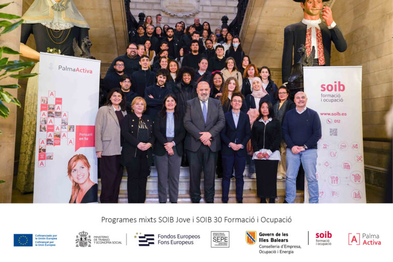 Clausuran 5 proyectos de formación y ocupación del SOIB en Palma