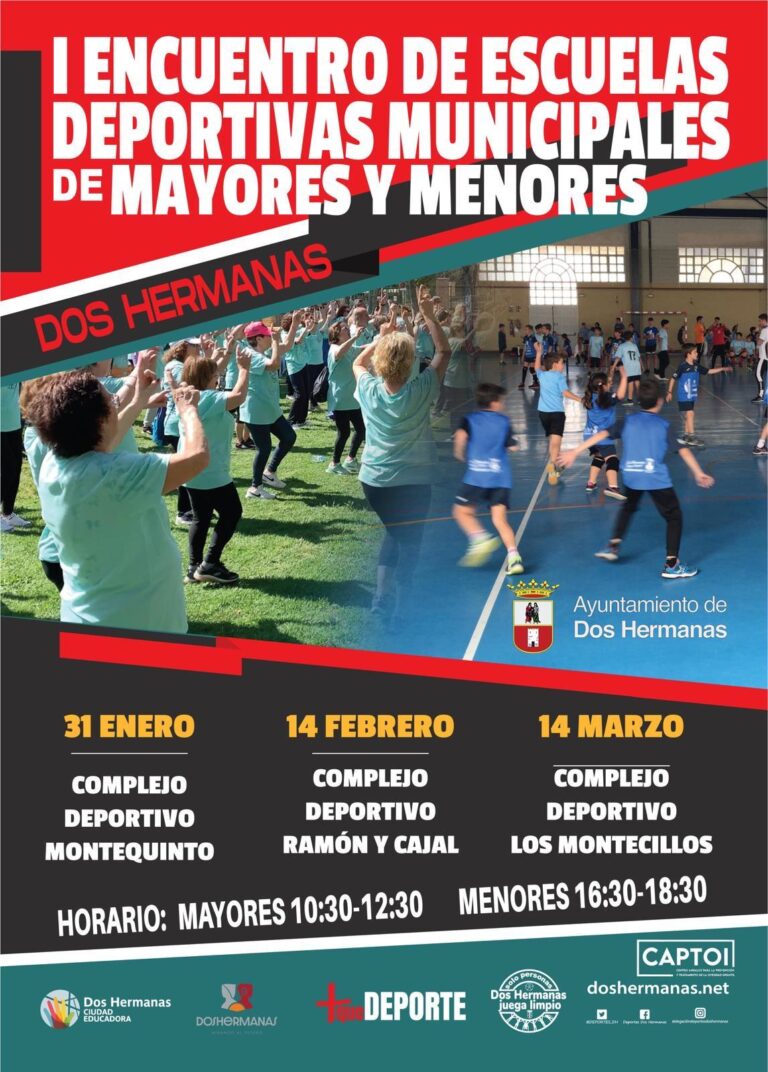 Deportes presenta el I encuentro de escuelas deportivas municipales para todas las edades