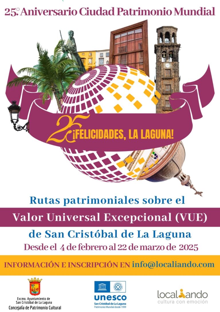 La Laguna amplía su programa de rutas patrimoniales por la demanda del Valor Universal Excepcional de su ciudad histórica
