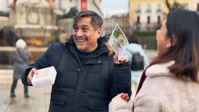 La Laguna sorprende en Madrid con una innovadora acción de street marketing