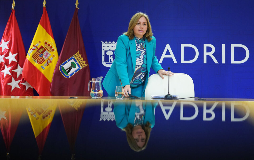 La vicealcaldesa, Inma Sanz, durante la rueda de prensa posterior a la Junta de Gobierno