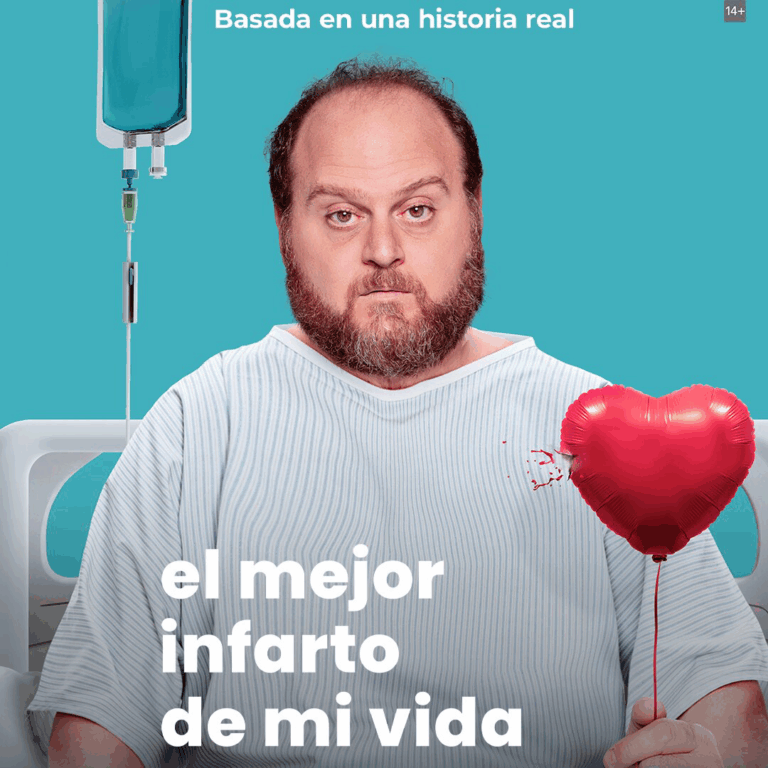Ya está disponible el tráiler y el póster de la serie El mejor infarto de mi vida en exclusiva por Disney+