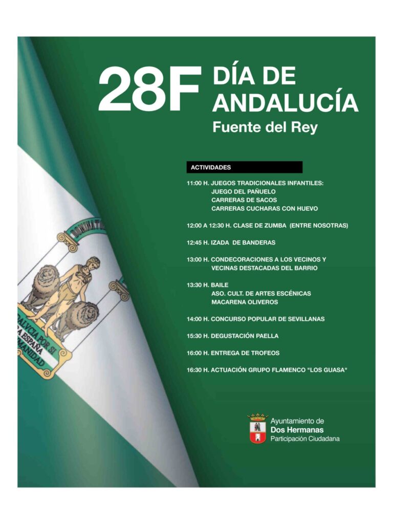 Día de Andalucía 2024: Celebraciones y Reconocimientos en Dos Hermanas