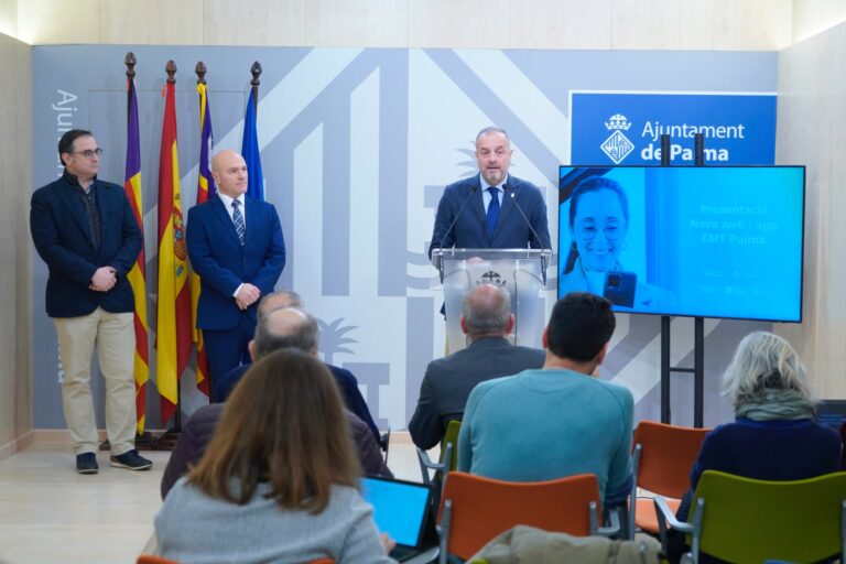 La EMT Palma lanza su nueva web y app para mejorar el servicio al usuario