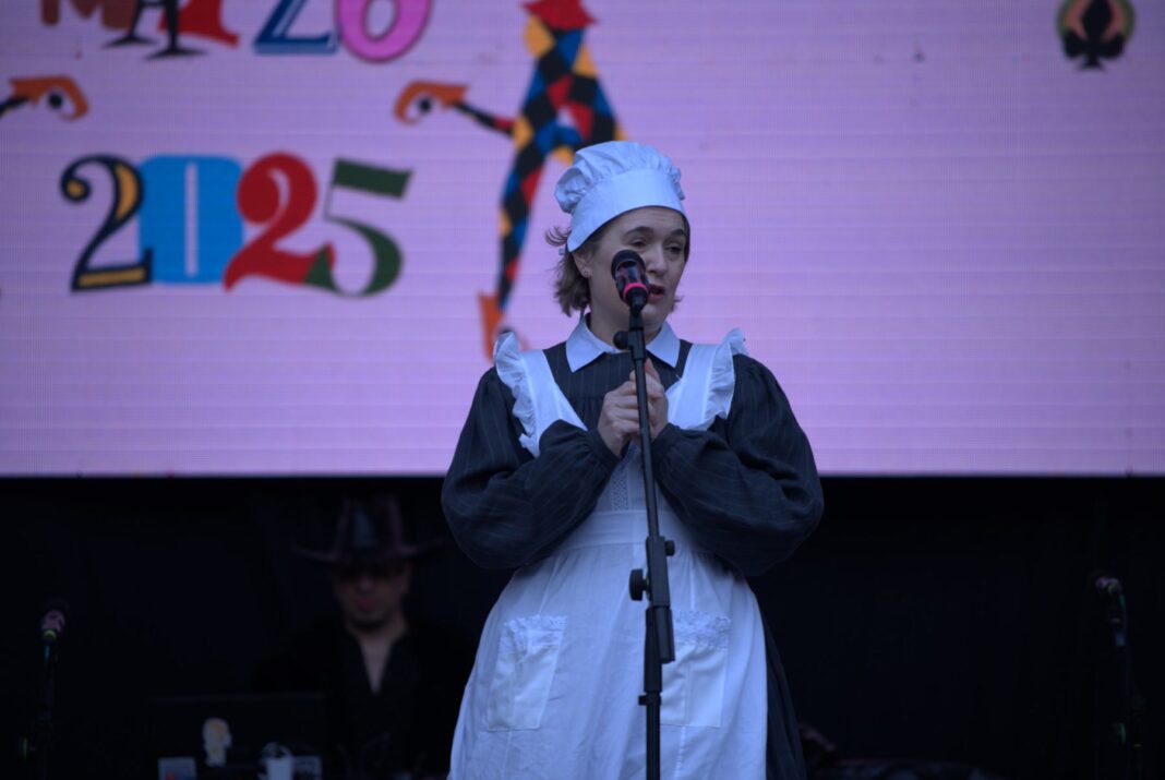 Marta Rivera de la Cruz en el pregón de Carnaval 2025
