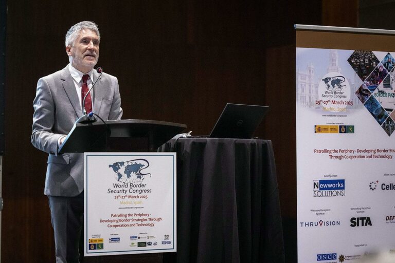 El ministro en el evento