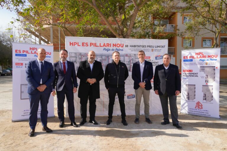 Construcción de 88 Viviendas de Precio Limitado en Es Pil·larí, Palma