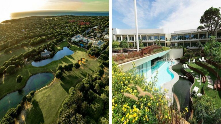 Left: Kimpton Quinta da Marinha Cascais, Right: Onyria Marinha Cascais, Vignette Collection