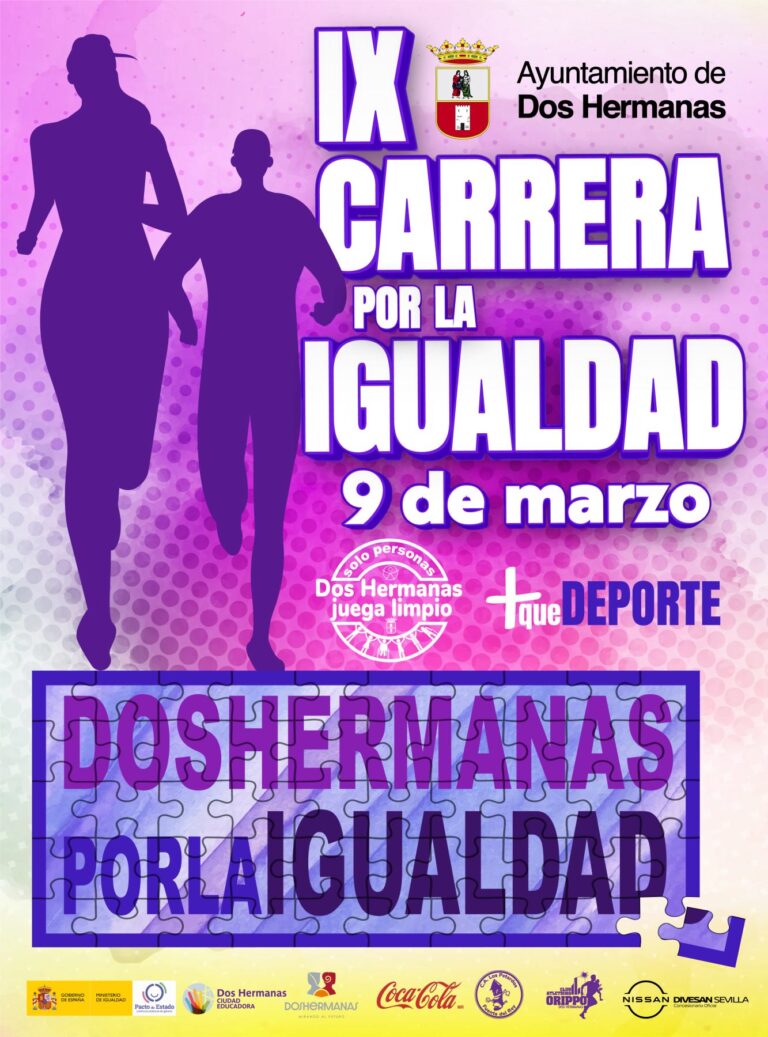 IX Carrera y Marcha por la Igualdad en Dos Hermanas este 9 de marzo