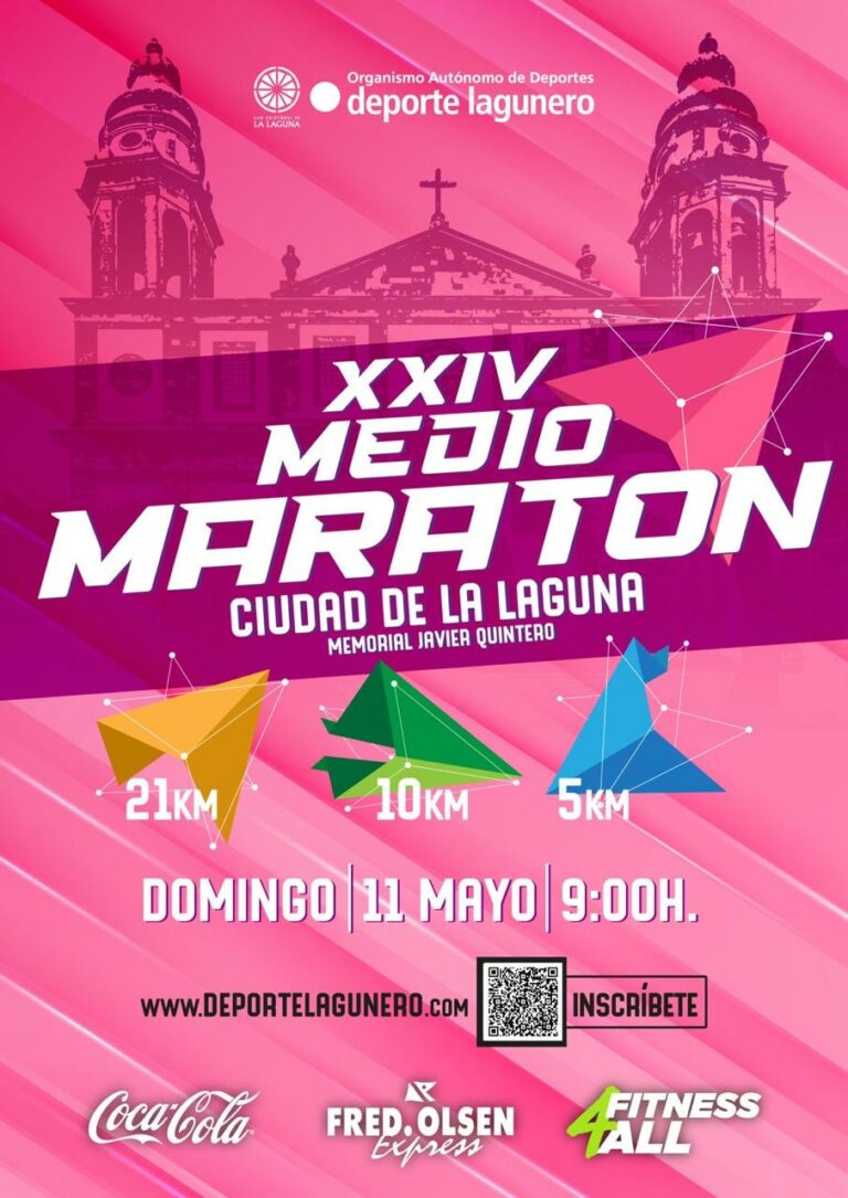 Inscríbete al XXIV Medio Maratón Ciudad de La Laguna: Modalidades y Fechas
