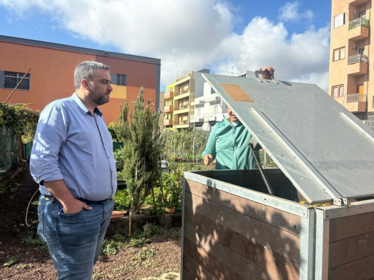 La Laguna: Más de 10 toneladas de biorresiduos transformados en compost