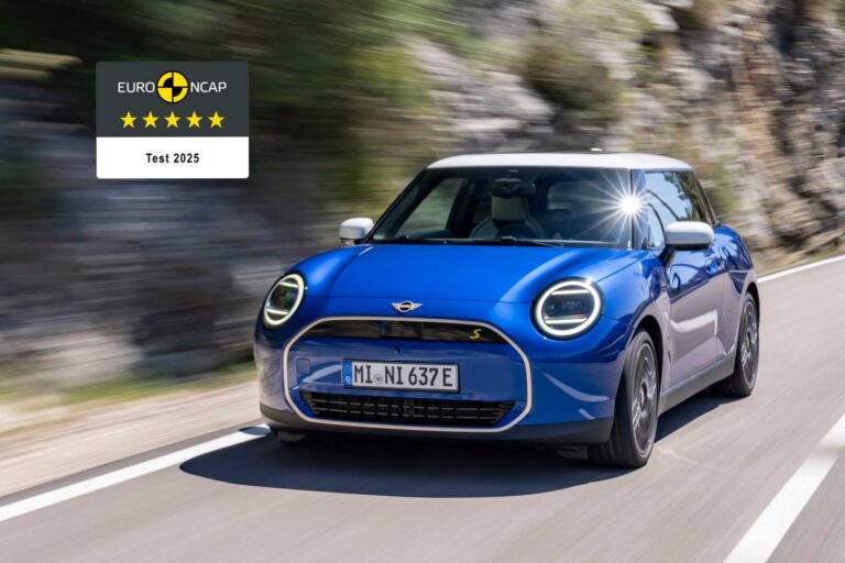 MINI Cooper Eléctrico Logra 5 Estrellas en Seguridad Euro NCAP