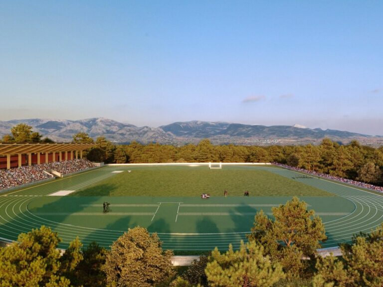Avanza la Pista de Atletismo en Son Moix con Soterramiento Eléctrico