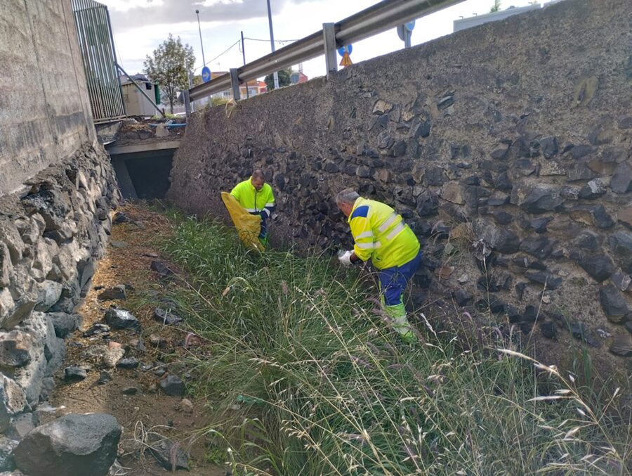Ayuntamiento de Las Palmas activa limpieza especial tras borrasca 'Olivier' El Ayuntamiento activa un dispositivo especial de limpieza por el paso de la borrasca 'Olivier'