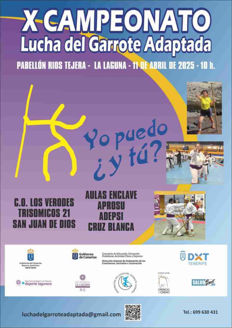 Campeonato Lucha del Garrote Adaptada en La Laguna: Inclusión y Deporte