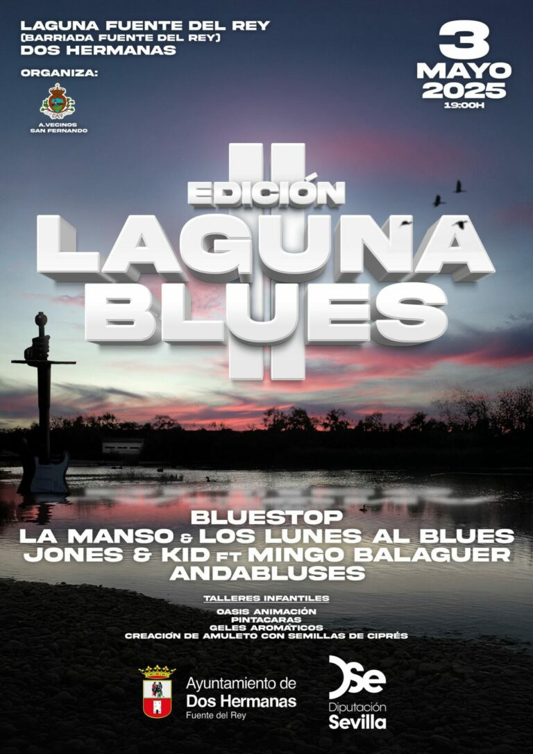 Disfruta del II Festival Laguna Blues: Música y Diversión Familiar en Sevilla