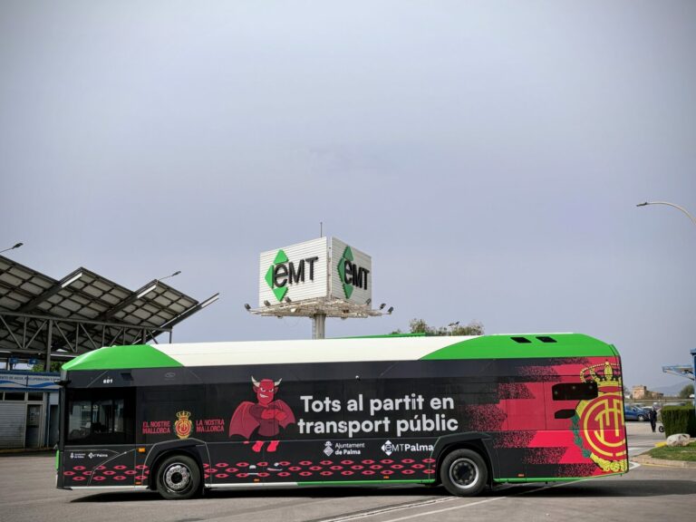 EMT Lanzará Autobuses de Hidrógeno Verde para Partido del RCD Mallorca
