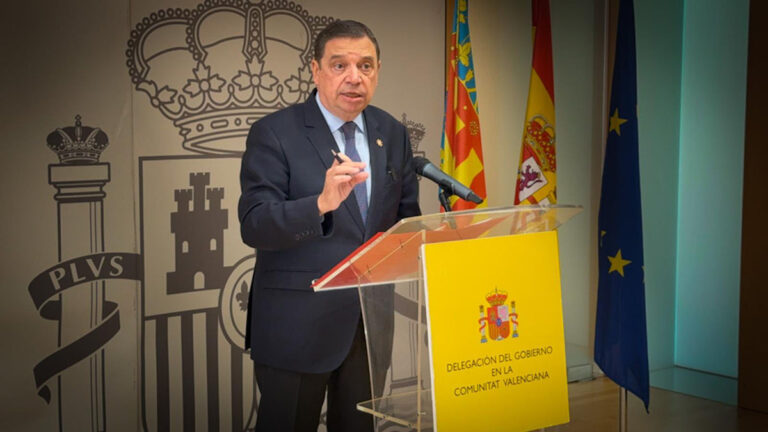 El ministro durante su intervención