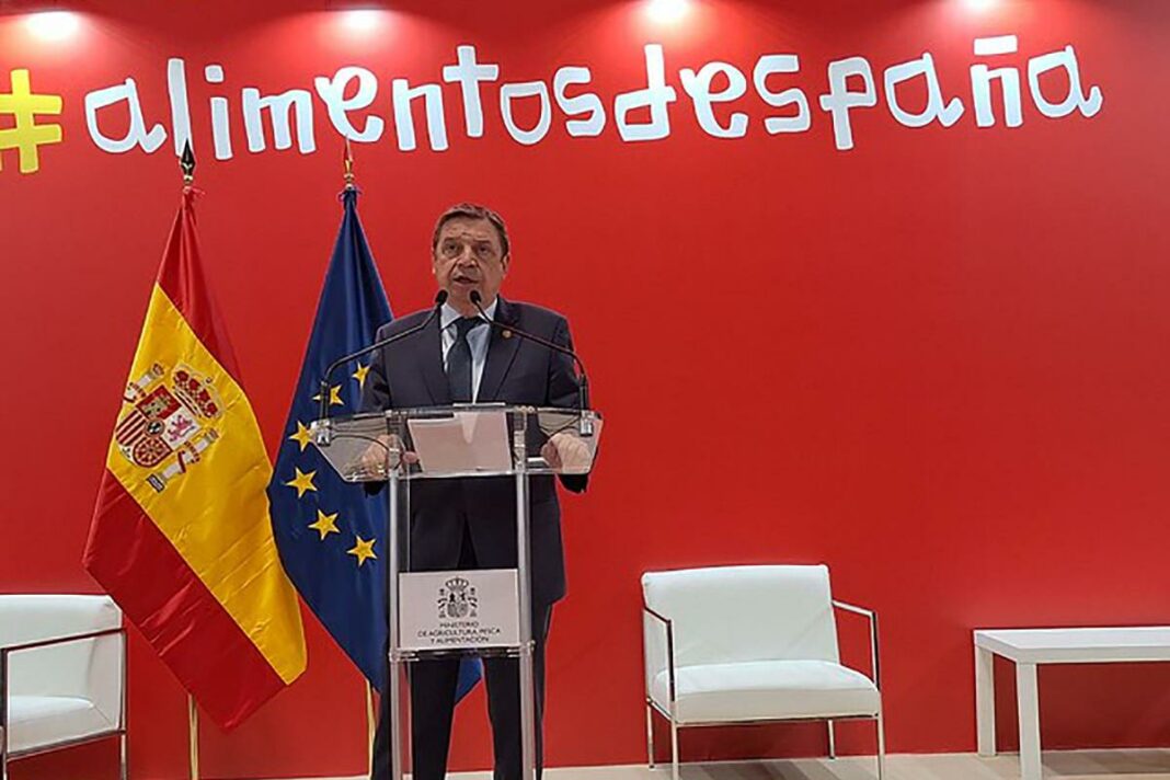 El ministro en el evento