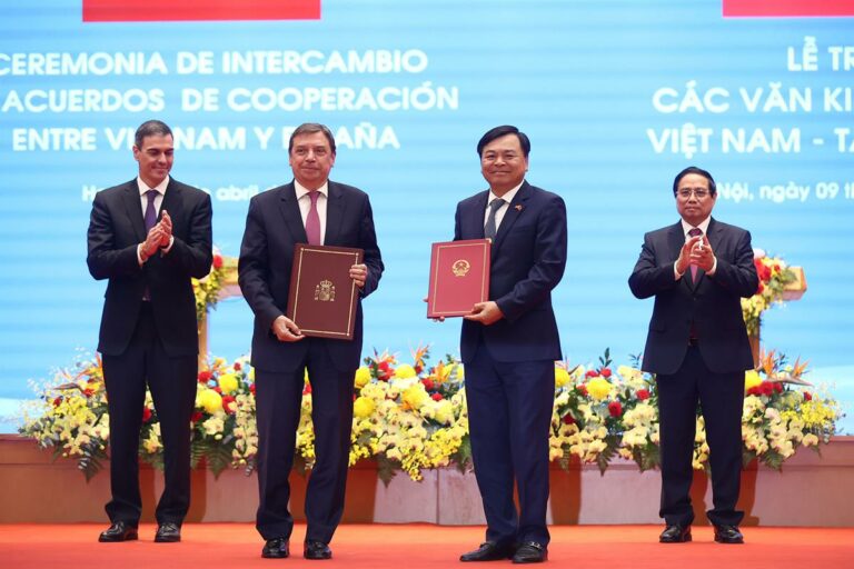 El ministro en el evento