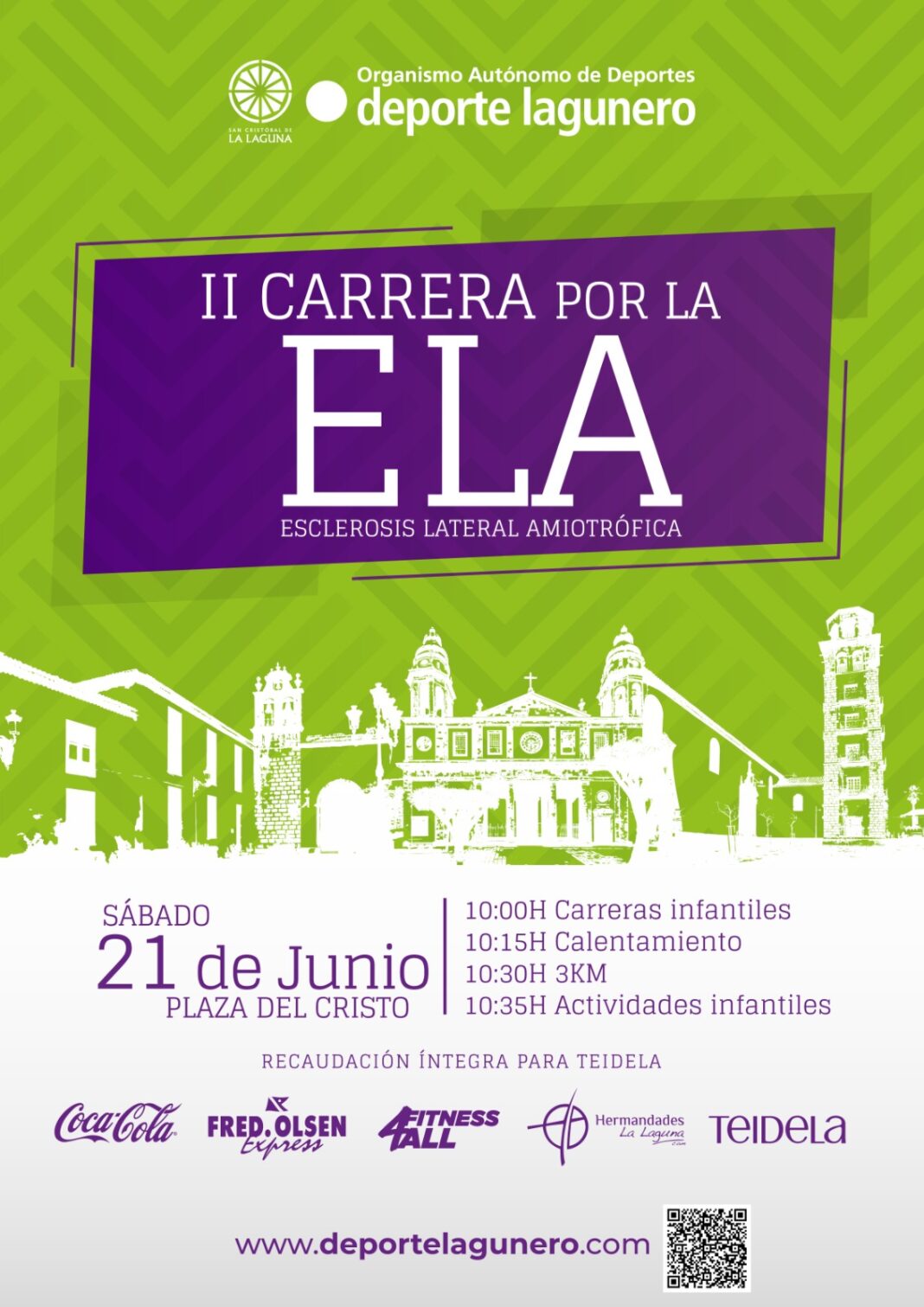 II Carrera por la ELA en La Laguna: Nueva Fecha