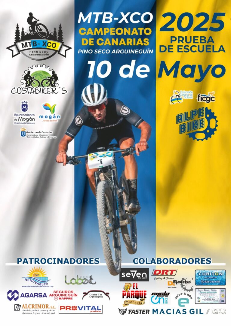 MTB-XCO Pino Seco: Cuarta Edición en Arguineguín el 10 de Mayo 2025