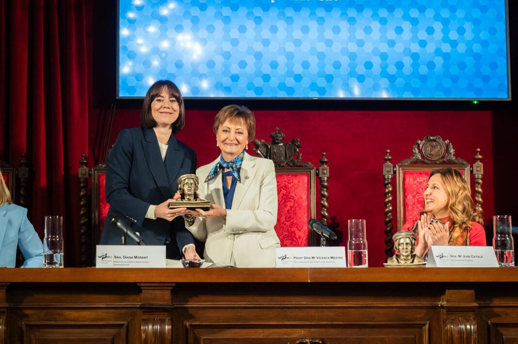 La ministra en el evento