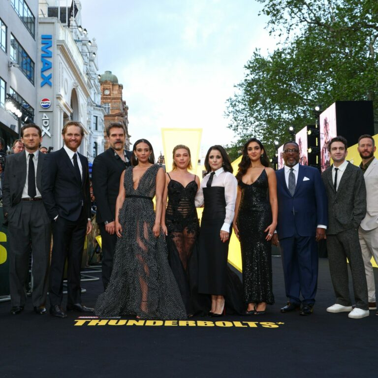 Première de Thunderbolts: Antihéroes y grandes estrellas en Londres