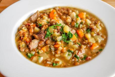 Plato de lentejas