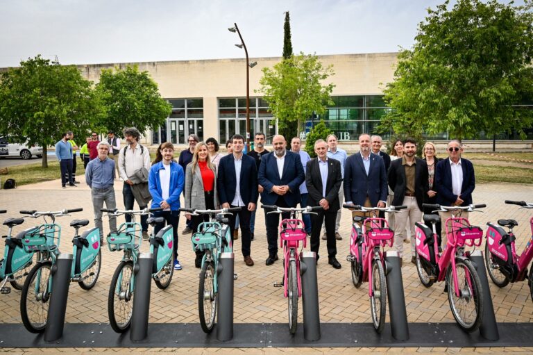 Bicipalma llega a la UIB: seis nuevas estaciones para promover la movilidad sostenible