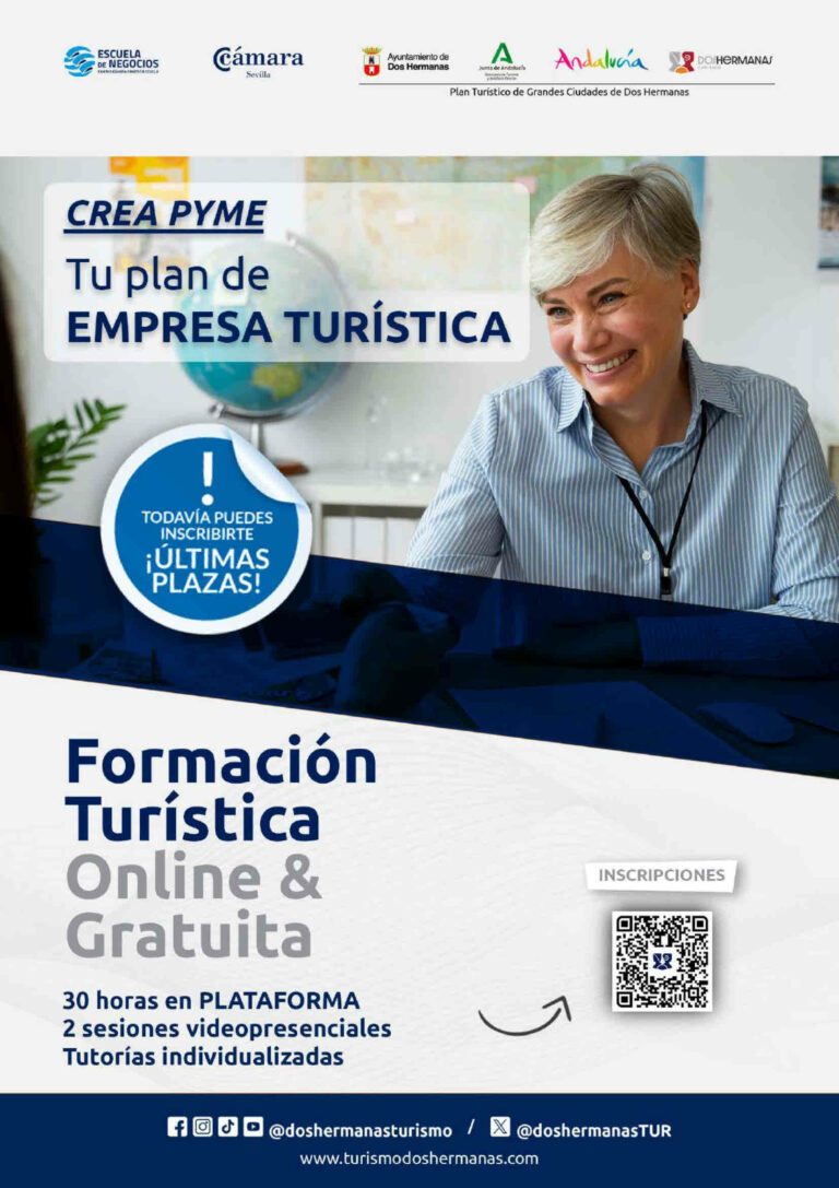 Cómo crear tu plan de empresa turística en Dos Hermanas: curso gratuito