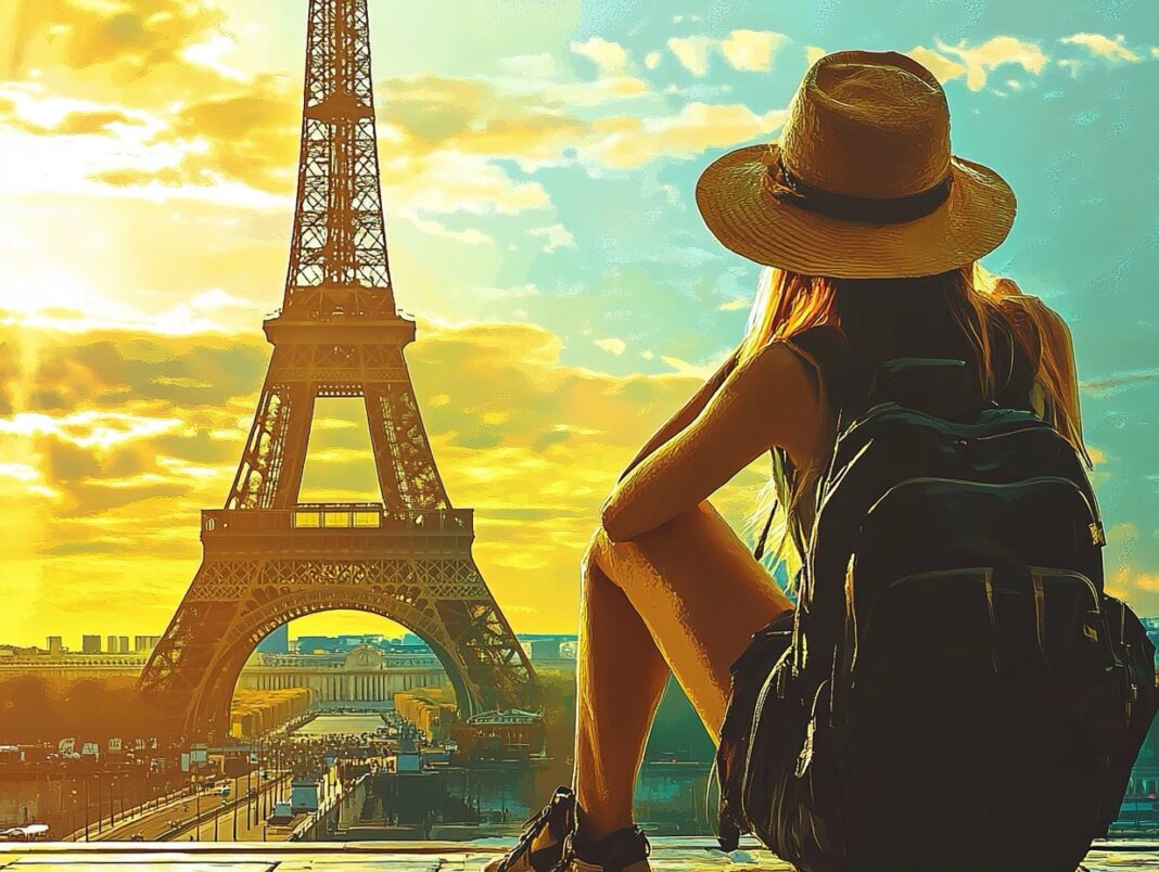 Turista en París