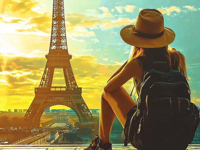 Turista en París