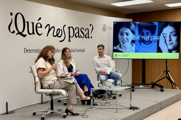 La ministra en el evento