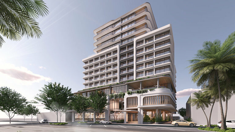 Crowne Plaza Maroochydore artists impression